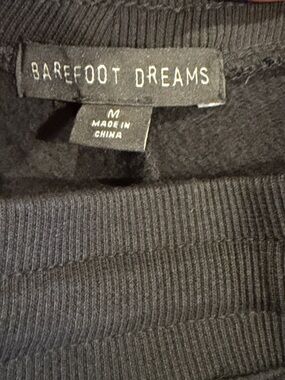 Barefoot Dreams dark gray joggers size medium